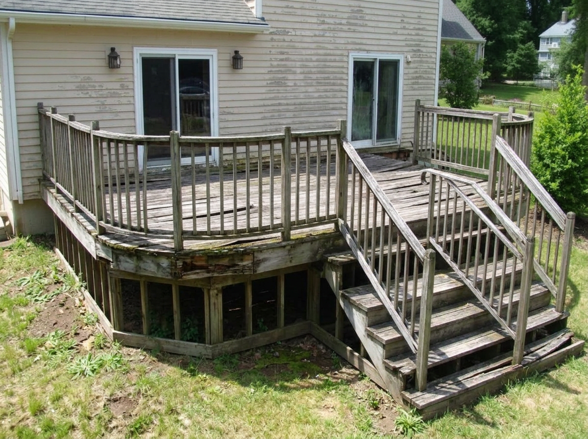 Entry & Porch — before state, same camera angle