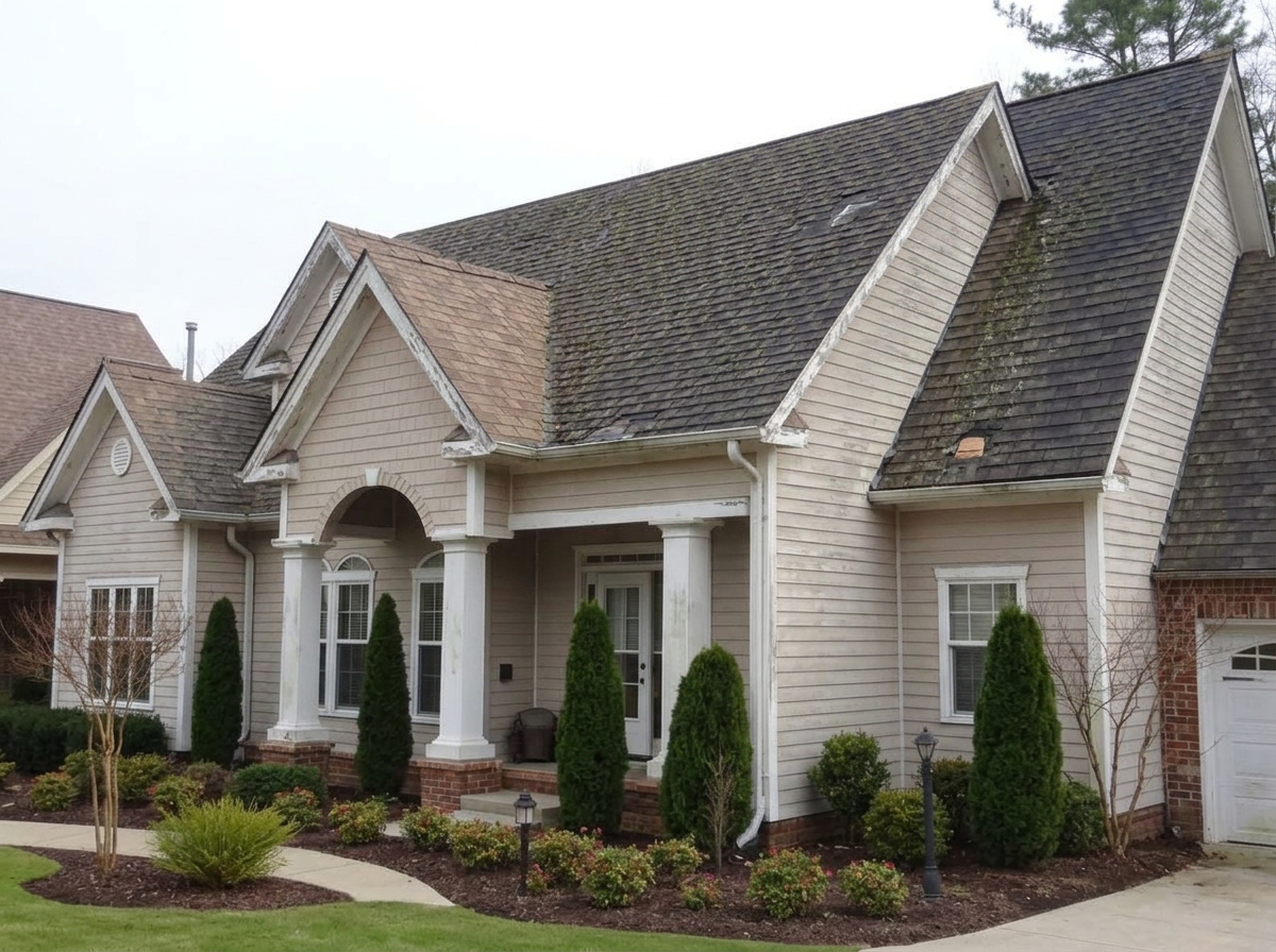 Deck & Outdoor Living — before state, same camera angle