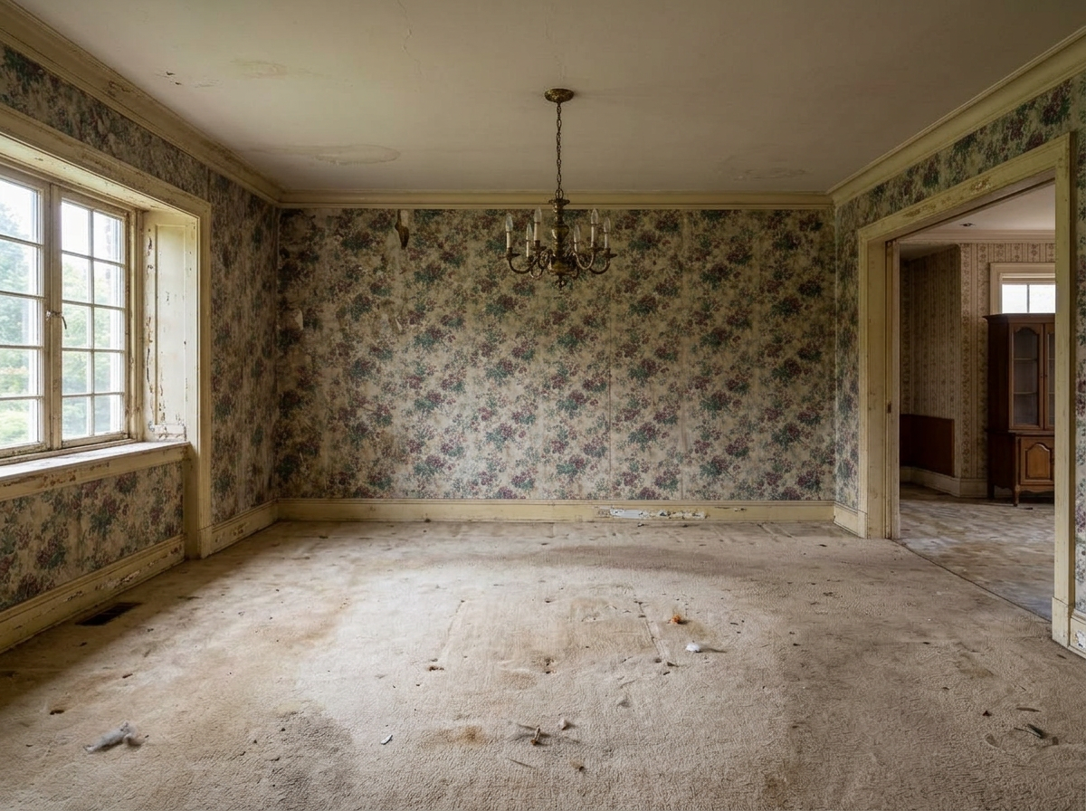 Primary Suite — before state, same camera angle