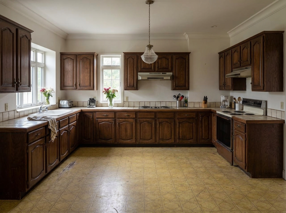 Galley to Working Kitchen — before state, same camera angle